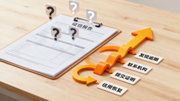 微姿势：逾期一次严重吗，能否修复我的征信报告