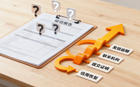 微姿势：逾期一次严重吗，能否修复我的信用报告