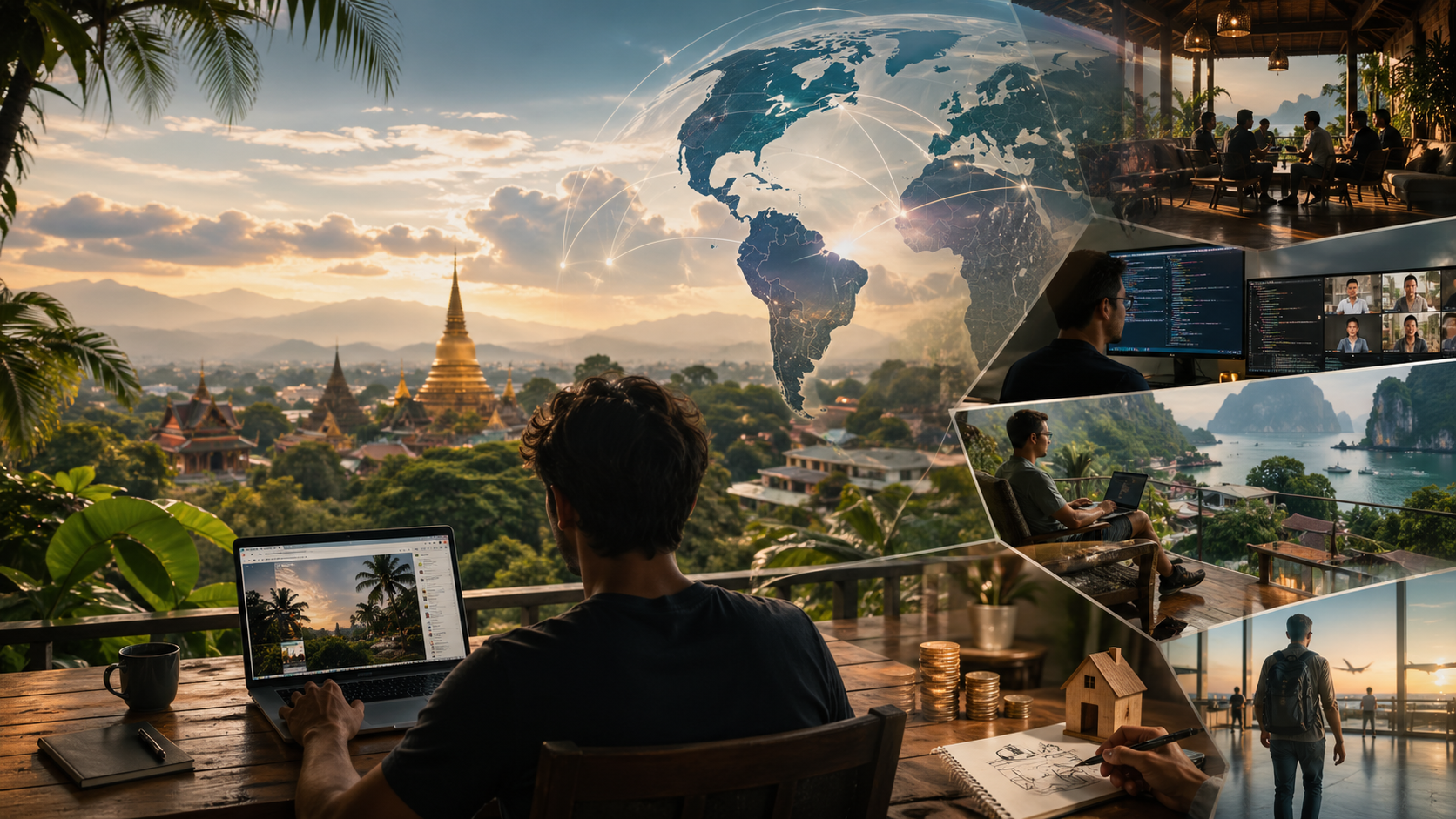 全球地理套利者的系统切片：2026清迈数字游民大会实地观察