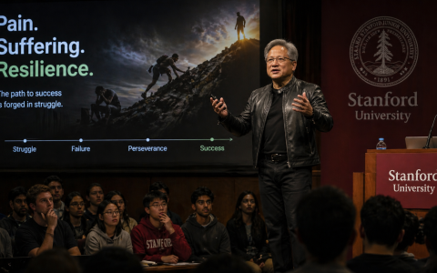 剥离鸡汤滤镜：黄仁勋“苦难论”背后的系统性算法